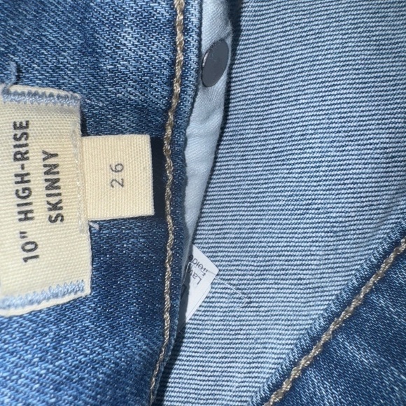 Madewell High Rise Skinny Jeans Size 26 - Picture 6 of 6